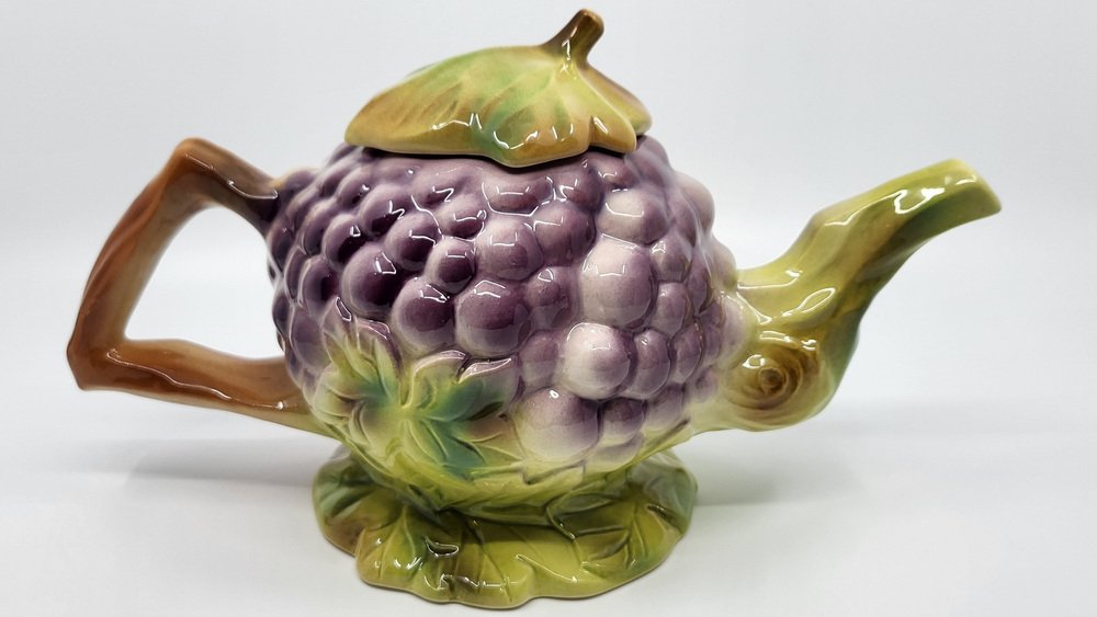 French Teapot from Saint Clément, 1950s