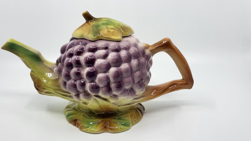 French Teapot from Saint Clément, 1950s-QCI-1779681