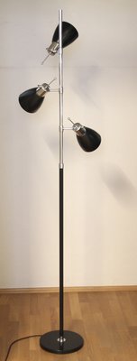 French Three-Light Floor Lamp by Étienne Fermigier for Monix, 1960s-SY-2035713