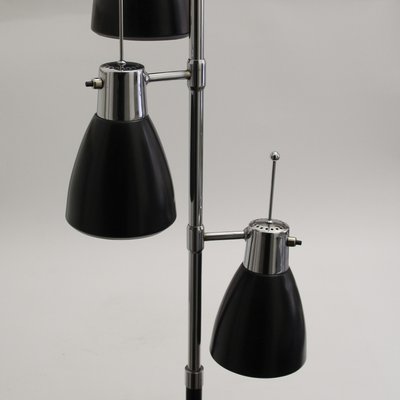 French Three-Light Floor Lamp by Étienne Fermigier for Monix, 1960s-SY-2035713