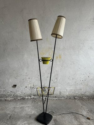 French Two-Armed Floor Lamp, 1950s-PDG-2016852