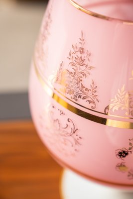 French Vase in Hand-Decorated Glass, 1970s-KNM-1440567