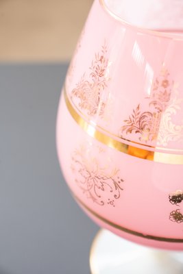 French Vase in Hand-Decorated Glass, 1970s-KNM-1440567