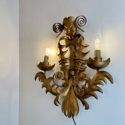 French Venetian Style Wall Sconce, 1960s-DX-2043173