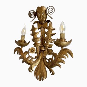 French Venetian Style Wall Sconce, 1960s-DX-2043173