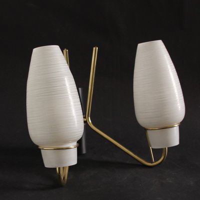 French Wall Lamps by Arlus, 1950s, Set of 2-SY-1398599