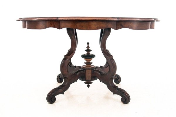 French Walnut Dining Table, 1930s-BXB-728766