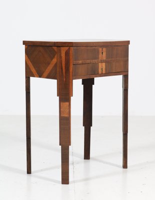 French Walnut Sewing Table, 1930s-MY-547219