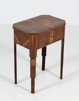 French Walnut Sewing Table, 1930s-MY-547219