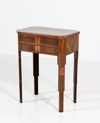 French Walnut Sewing Table, 1930s-MY-547219