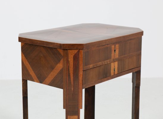 French Walnut Sewing Table, 1930s-MY-547219