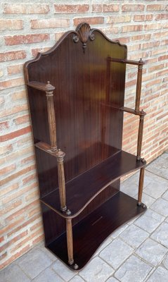 French Walnut Shelf, 1970s-NOU-859467