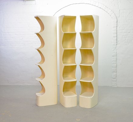 French White Shelf by Valeric Doubroucinskis for Rodier, 1970s-IXC-551403