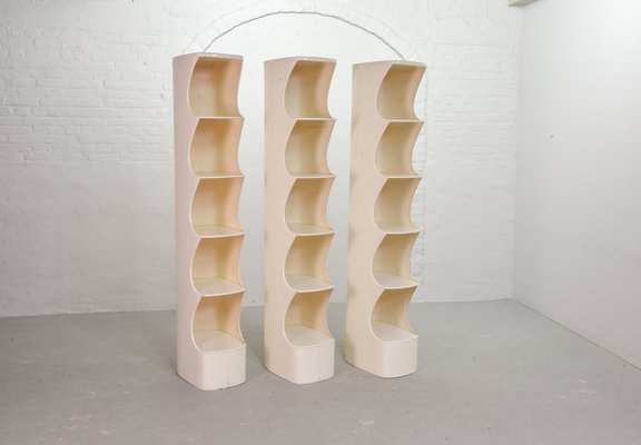 French White Shelf by Valeric Doubroucinskis for Rodier, 1970s-IXC-551403