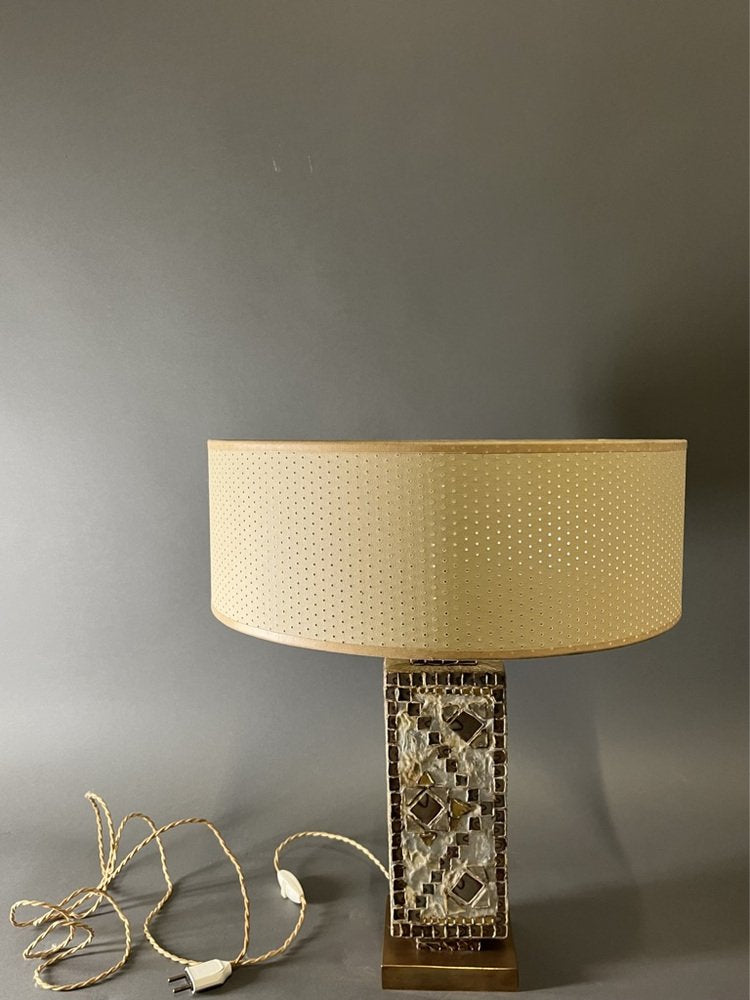 French Workshop Lamp by Line Vautrin, 1950