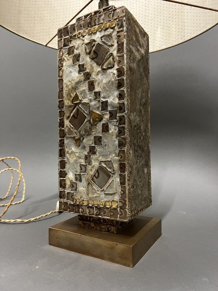 French Workshop Lamp by Line Vautrin, 1950