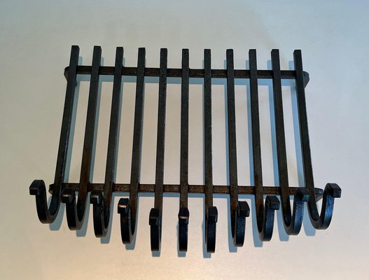 French Wrought Iron Log Holder, 1950-BA-1769315