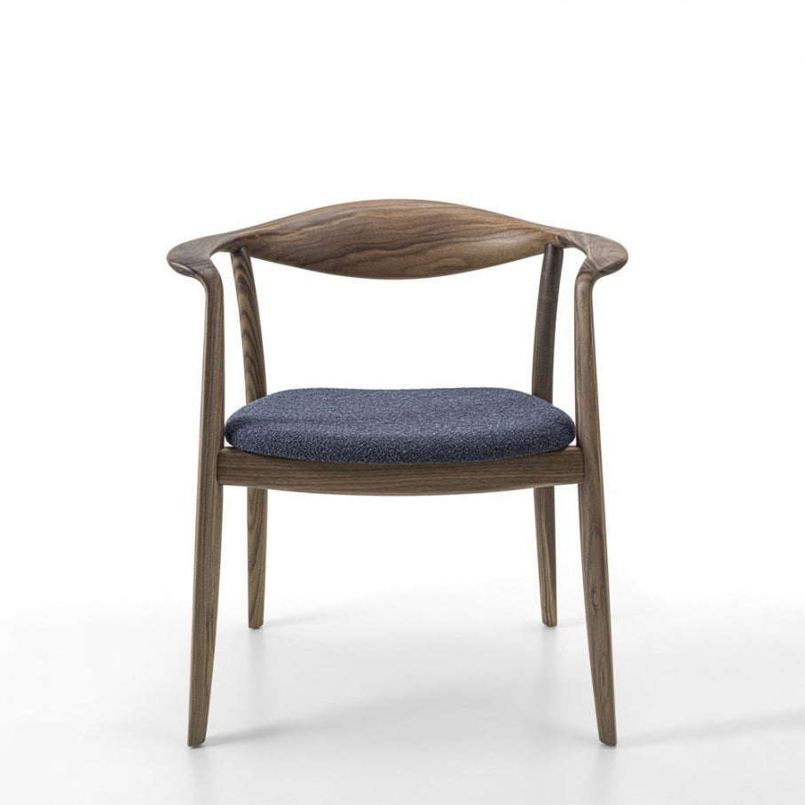 Frida - Walnut Chair by Porada