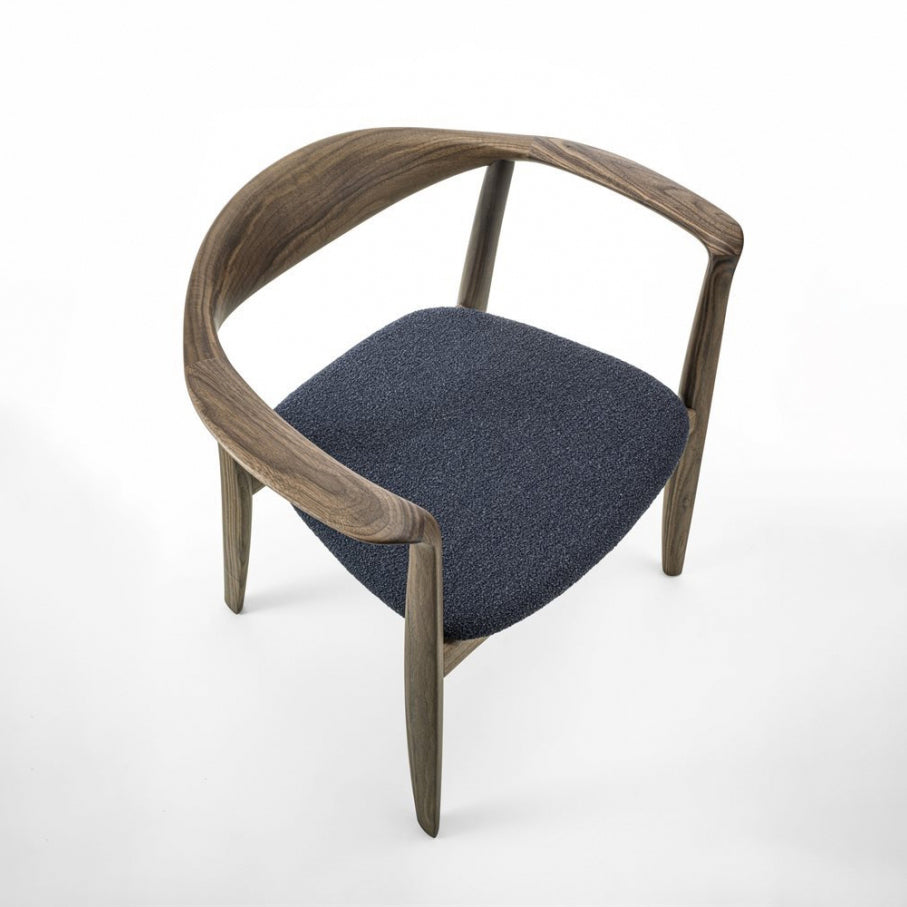 Frida - Walnut Chair by Porada