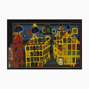 Friedensreich Hundertwasser, Landscape, Screen Print, 1971-ZCI-2029218