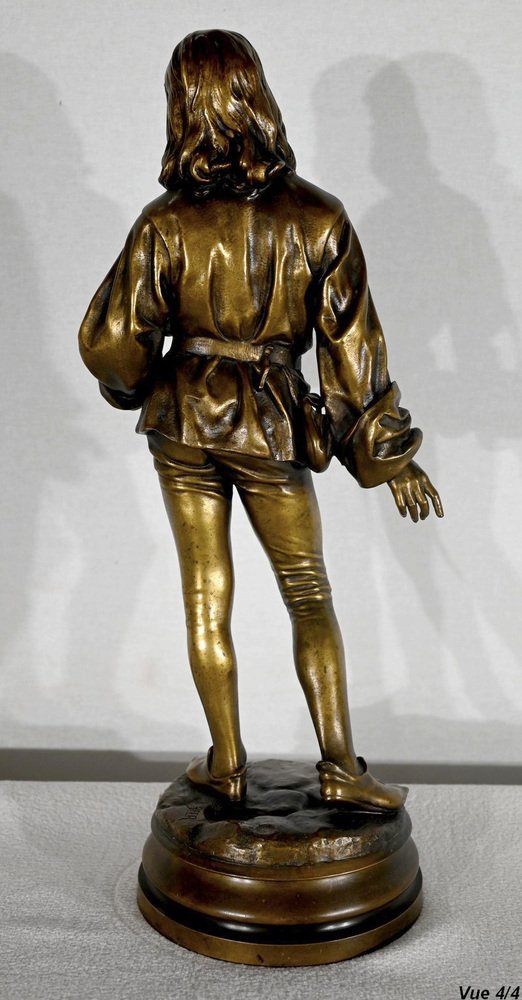 Friedrich Beer, 15th Century Scholar, 1800s, Bronze