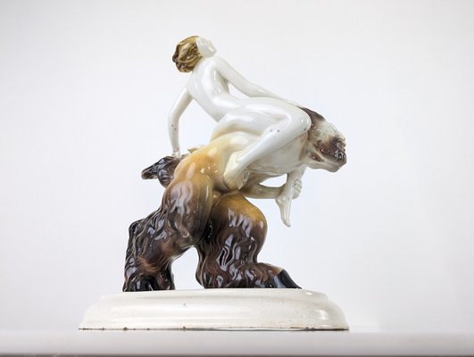 Friedrich Heuler, Spring Allegory, 1920s, Porcelain-JJT-1519073