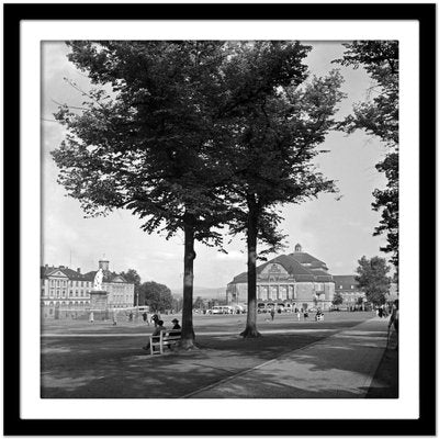 Friedrichsplatz Square at the Inner City of Kassel, Germany, 1937, 2021-DYV-1014261