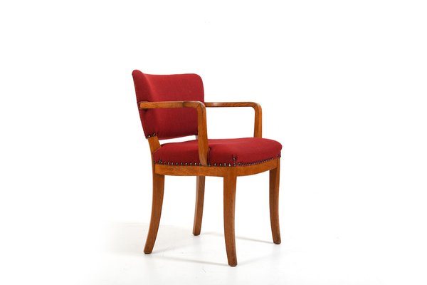 Fritz Hansen Chair in Oak, 1930s-RA-2036204