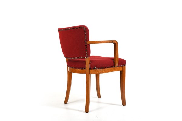 Fritz Hansen Chair in Oak, 1930s-RA-2036204