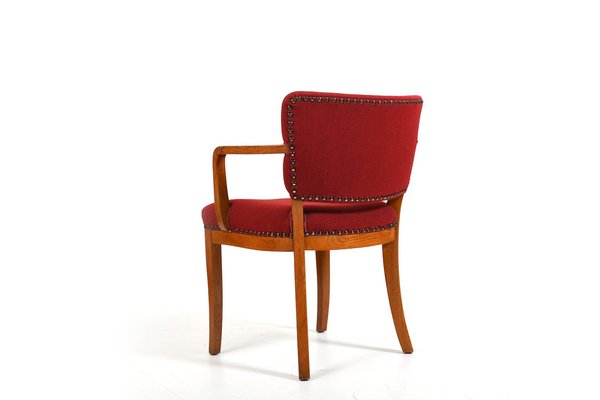 Fritz Hansen Chair in Oak, 1930s-RA-2036204