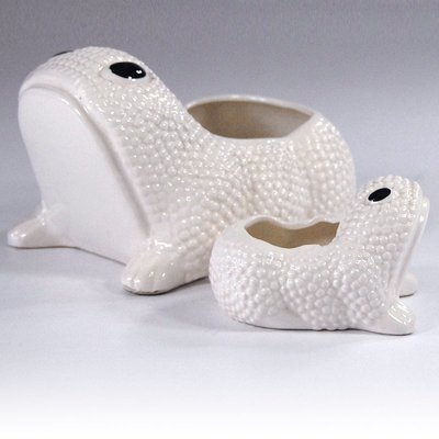 Frog Planters by Jean Roger, Set of 2-GIW-1016626