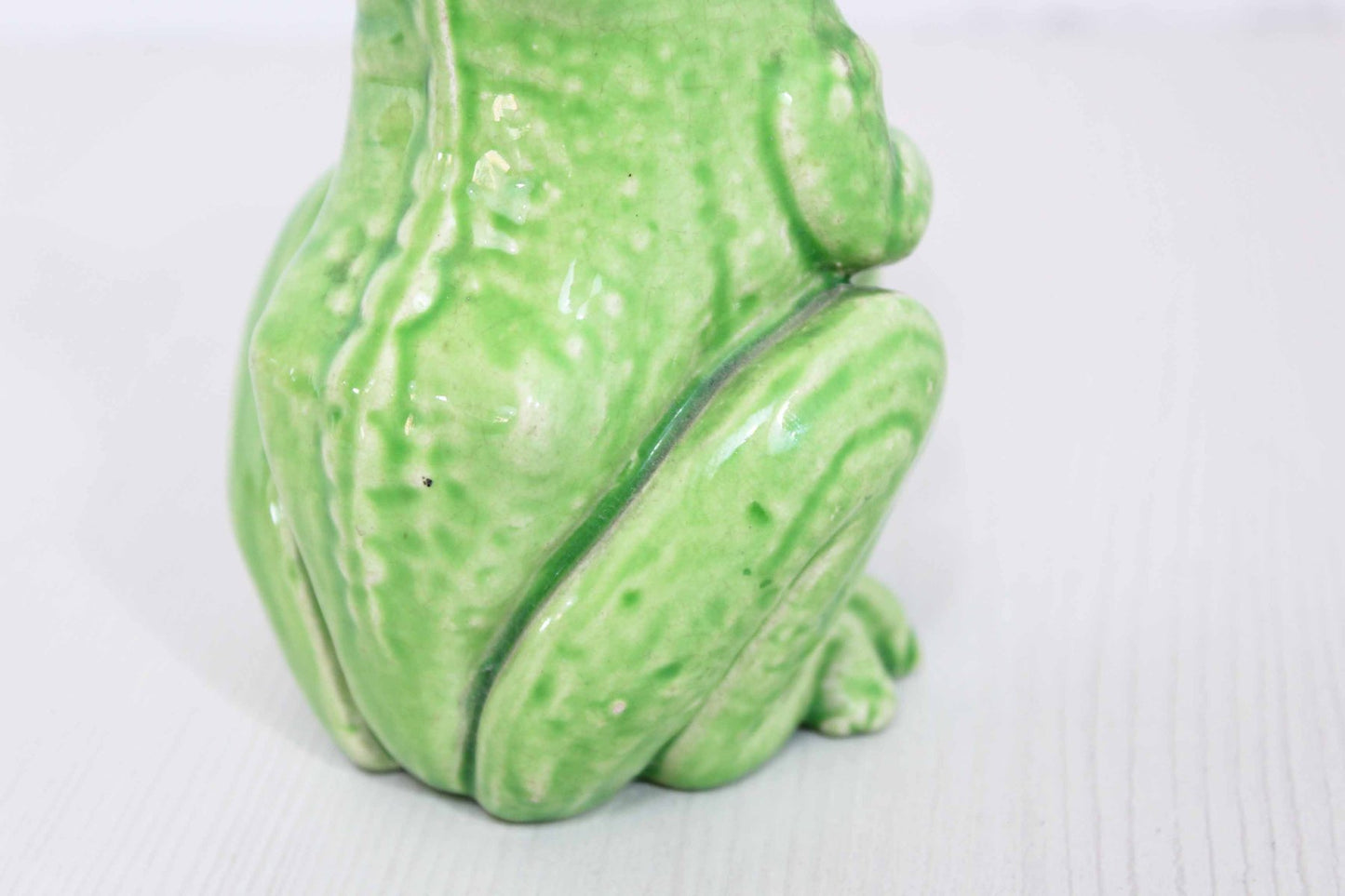 Frog Vase from Sarreguemines, 1950s