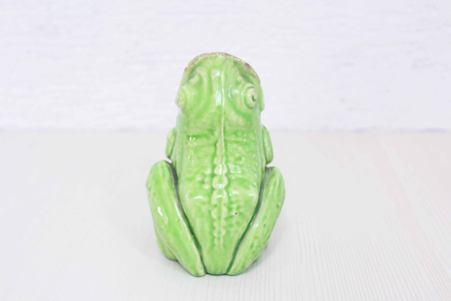 Frog Vase from Sarreguemines, 1950s