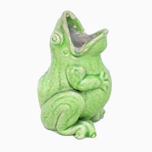 Frog Vase from Sarreguemines, 1950s-BQF-572640