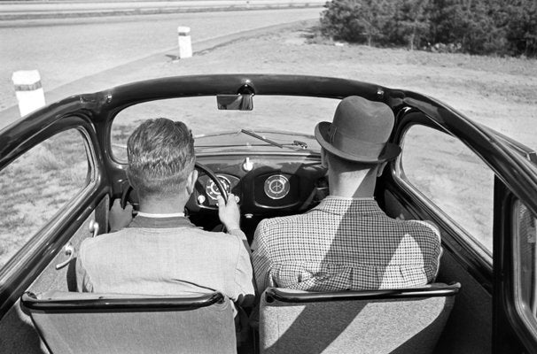 Front Seats and Dashboard of the Volkswagen Beetle, Germany, 1938, Photograph-DYV-1113737