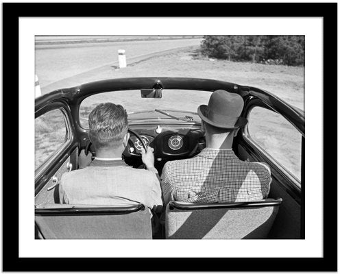 Front Seats and Dashboard of the Volkswagen Beetle, Germany, 1938, Photograph-DYV-1113737