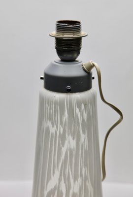 Frosted and Textured Glass Lamp from Peill & Putzler, 1970s-MJY-1148940