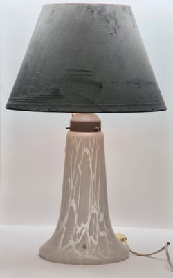 Frosted and Textured Glass Lamp from Peill & Putzler, 1970s-MJY-1148940