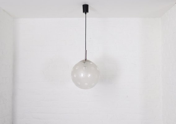 Frosted Glass Hanging Globe-OWS-1190496