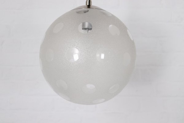 Frosted Glass Hanging Globe-OWS-1190496