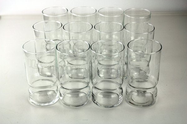 Frosted Glasses from Omig, 1968, Set of 12-ZWH-1404635