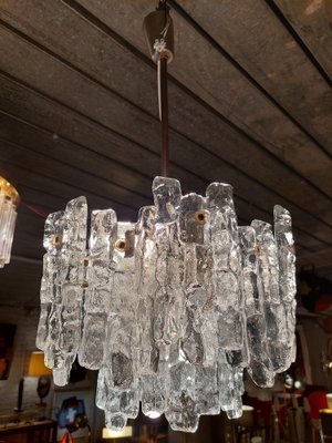 Frozen Ice Glass Chandelier by J. T. Kalmar for Kalmar Franken Kg-PCJ-1309847