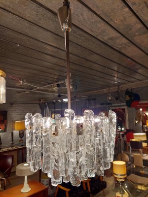 Frozen Ice Glass Chandelier by J. T. Kalmar for Kalmar Franken Kg-PCJ-1309847