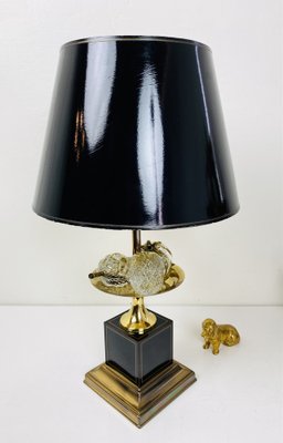 Fruit Bowl Table Lamp from Maison Le Dauphin, 1970s-WZZ-1342168