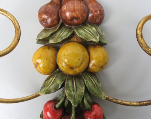 Fruit Wall Light, Palladio, Italy, 1960s-EY-1315497