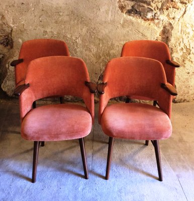 Ft30 Armchairs by Cees Braakman for Pastoe, 1960s, Set of 4-MCB-2040324