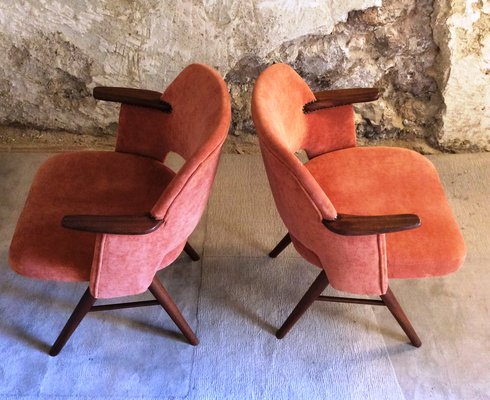 Ft30 Armchairs by Cees Braakman for Pastoe, 1960s, Set of 4-MCB-2040324