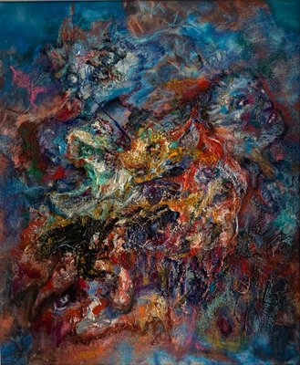 Fu Ze-Nan, Abstract Expressionism No.7, 2016, Oil on Linen-CHG-2030329