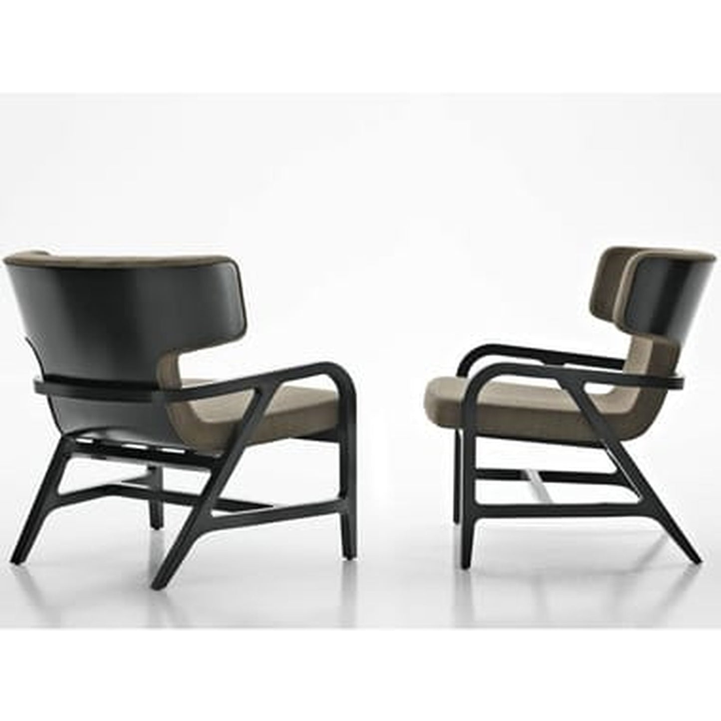 FULGENS - Fabric easy chair with armrests