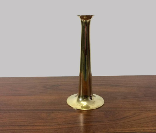 Fully Restored Danish Brass Candleholders by Hans Bolling for Torben Ørskov, 1960s, Set of 2